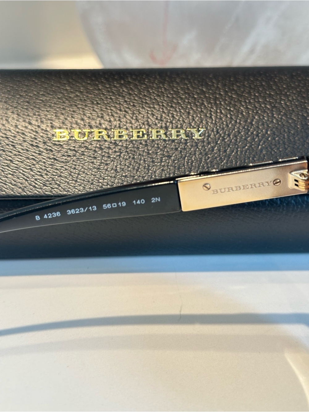 Burberry Brown Gradient Cat-Eye Women's Sunglasses - Picture 5 of 5